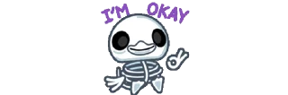 ☠ emoji mini Duck @MyPl4ylist Telegram sticker 20 of 46