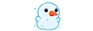 🥶 emoji mini Duck @MyPl4ylist Telegram sticker 21 of 46