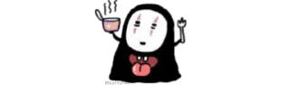♟ emoji Kaonashi ♟ @MYpl4ylist Telegram sticker 12 of 26