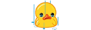 😭 emoji mini Duck @MyPl4ylist Telegram sticker 6 of 46