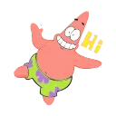 👋 emoji Patrick @TGRstickers Telegram sticker 13 of 48