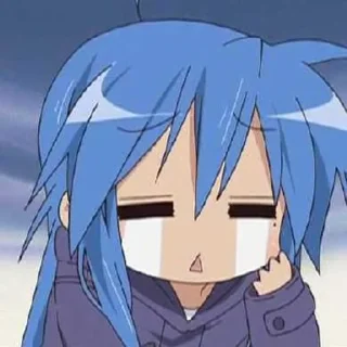 🌟 emoji ⭐┆ Konata Izumi ٭ @KesitoMania Telegram sticker 22 of 120
