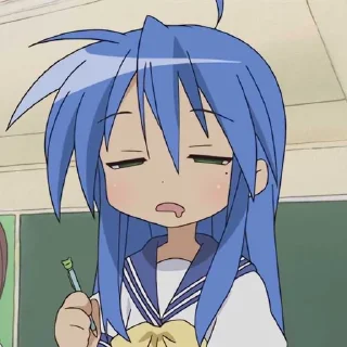 🌟 emoji ⭐┆ Konata Izumi ٭ @KesitoMania Telegram sticker 18 of 120