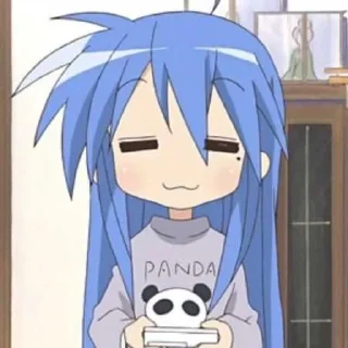 🌟 emoji ⭐┆ Konata Izumi ٭ @KesitoMania Telegram sticker 7 of 120