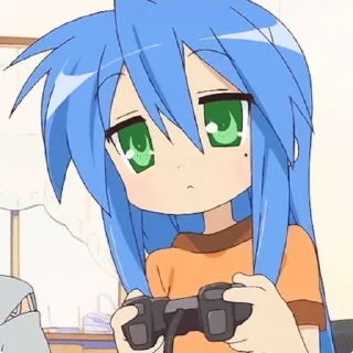 🌟 emoji ⭐┆ Konata Izumi ٭ @KesitoMania Telegram sticker 21 of 120