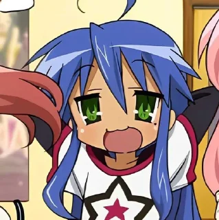 🌟 emoji ⭐┆ Konata Izumi ٭ @KesitoMania Telegram sticker 12 of 120
