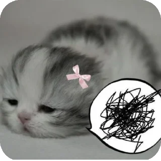 🐱 emoji Стикеры ичо Telegram sticker 10 of 113