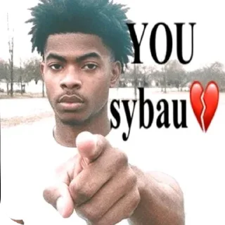 🫵 emoji Sybau-Syfm-stfu @kosnaneartin Telegram sticker 12 of 120