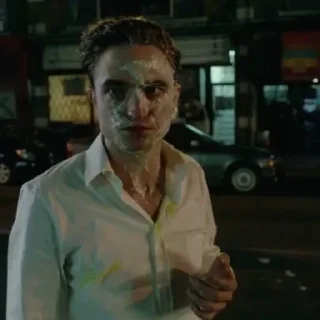 🍀 emoji Robert pattinson(@cinemaclubgif) Telegram sticker 24 of 63