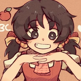 😁 emoji kaai yuki! Telegram sticker 6 of 13