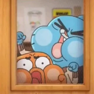 😦 emoji Gumball Telegram sticker 22 of 120