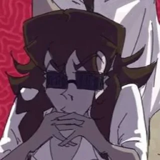 😒 emoji стикеры тнб с артами Черта Telegram sticker 9 of 120