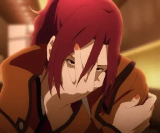 😏 emoji Type-Moon 🌙 Kara no Kyoukai - Telegram sticker 20 of 120