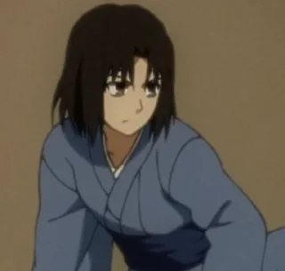 😕 emoji Type-Moon 🌙 Kara no Kyoukai - Telegram sticker 22 of 120