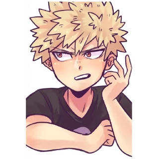 Sticker from My hero academia