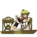 👫 emoji akame ga kill Telegram sticker 16 of 29