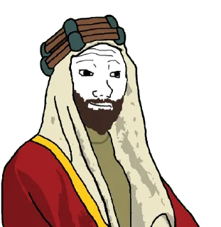 🇸🇦 emoji Wojak Military by : @gadasim Telegram sticker 15 of 80