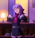 😌 emoji @shinoa_hiragi Telegram sticker 5 of 80