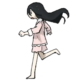 🏃‍♀️ emoji Shimeji Simulation Telegram sticker 12 of 44