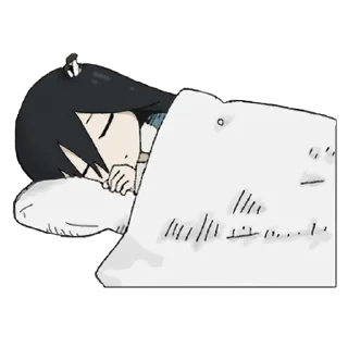😴 emoji Shimeji Simulation Telegram sticker 14 of 44