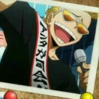 🎧 emoji Hizashi yamada; by @allmycrush Telegram sticker 22 of 26
