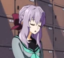 😞 emoji @shinoa_hiragi Telegram sticker 17 of 80
