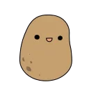 Sticker from Cute potato @AM_stickers