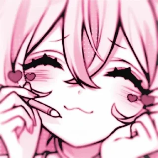 🥰 emoji Anime Girls By Dobryak Telegram sticker 22 of 75