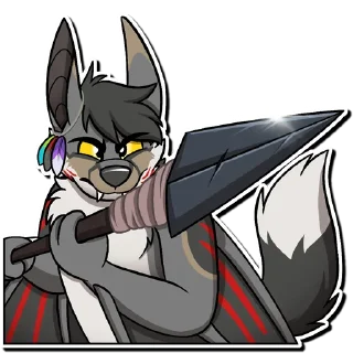 😡 emoji Bat Hatti Telegram sticker 21 of 61