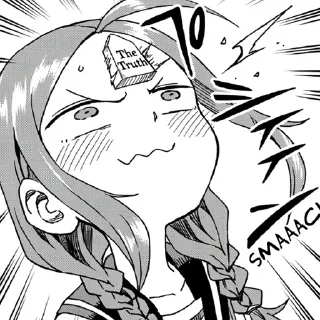 🧐 emoji Soredemo Ayumu wa Yosetekuru Telegram sticker 16 of 18