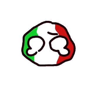 😢 emoji Италия Telegram sticker 5 of 42