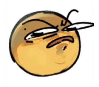 🤨 emoji Cursed Emojis by @xxxcVwrKtuid Telegram sticker 7 of 84