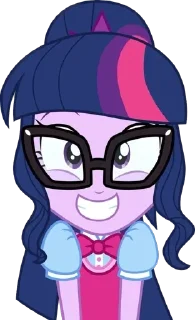 😁 emoji Equestria girls Telegram sticker 18 of 81