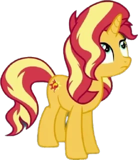 😕 emoji Equestria girls Telegram sticker 11 of 81