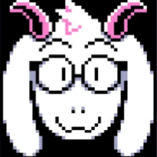 💚 emoji ☁️Ralsei🌒 Telegram sticker 20 of 109