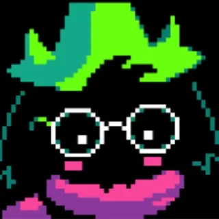 💚 emoji ☁️Ralsei🌒 Telegram sticker 3 of 109