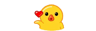 Sticker from mini Duck @MyPl4ylist