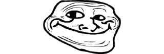 🙂 emoji Trollface @MYpl4ylist Telegram sticker 11 of 75