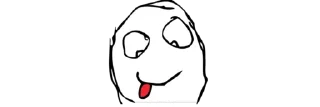 🤪 emoji Trollface @MYpl4ylist Telegram sticker 23 of 75