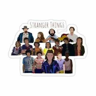 🌟 emoji ❤️Stranger🎀 Things 💗 Telegram sticker 12 of 36
