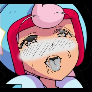 🌟 emoji Ahegao brawl stars and more Telegram sticker 14 of 25