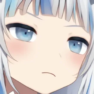 🤨 emoji Anime Girls By Dobryak Telegram sticker 13 of 75