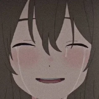 🥲 emoji Anime Girls By Dobryak Telegram sticker 12 of 75