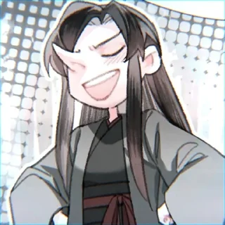 🪭 emoji Yiling Laozu ੭੭ Telegram sticker 6 of 42