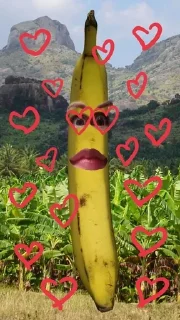 🍌 emoji бананы форевер. Telegram sticker 20 of 25