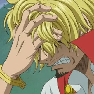 🎷 emoji ◈『 sanji 』◈ @ka_anime_sticker Telegram sticker 6 of 100