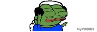🐸 emoji Mini pepe @MyPl4ylist Telegram sticker 7 of 50