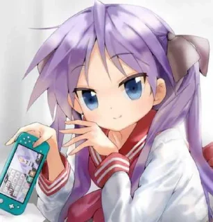 🌟 emoji ⭐┆ Kagami Hiiragi ٭ @KesitoMania Telegram sticker 16 of 120