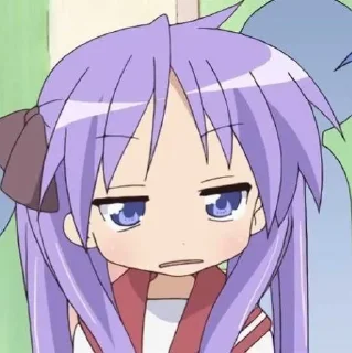 🌟 emoji ⭐┆ Kagami Hiiragi ٭ @KesitoMania Telegram sticker 9 of 120