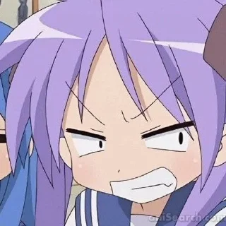🌟 emoji ⭐┆ Kagami Hiiragi ٭ @KesitoMania Telegram sticker 24 of 120